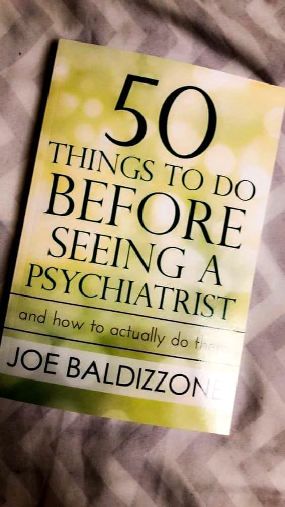 50 Things to Do Before Seeing a Psychiatrist