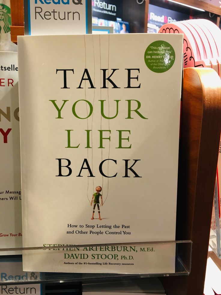 Take Your Life Back Book Back Cover